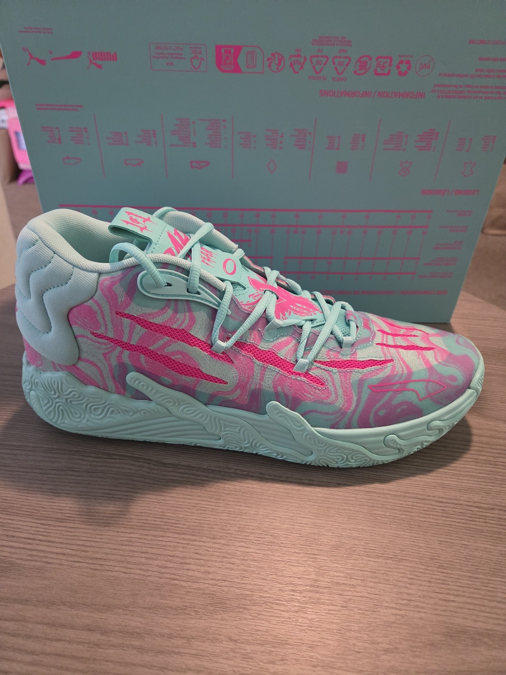 Puma LaMelo Ball MB.03 Miami Basketball Shoe Sneaker 310511 01 - Picture 1 of 10